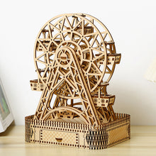 Load image into Gallery viewer, 3D Wooden Puzzles Music Box Ferris Wheel
