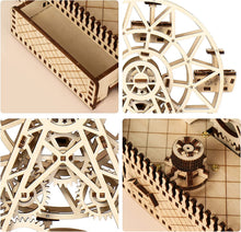 Load image into Gallery viewer, 3D Wooden Puzzles Music Box Ferris Wheel

