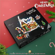 Load image into Gallery viewer, Mini Building Blocks New Christmas House Small particles mini building blocks Christmas gifts for the elderly puzzle toys
