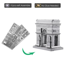 Load image into Gallery viewer, 3D Metal Puzzle Model Building Kits-Arc De Triom DIY Assemble Jigsaw Toy ,Christmas Birthday Gifts for Adults Kids
