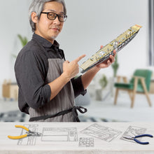 Load image into Gallery viewer, 3D Metal Puzzle Teens Akagi Aircraft Carrier Model Kits Japan Battleship DIY Jigsaw Toy
