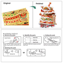 Load image into Gallery viewer, 3D Metal Puzzle Chinese Dancing Lion Jigsaw Model Kits for Teens Brain Teaser for Adult
