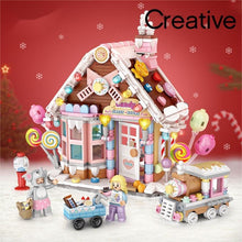 Load image into Gallery viewer, Candy House Children&#39;s Building Model Decoration Building Blocks Assembled Toys Puzzle Boys and Girls Birthday Gifts
