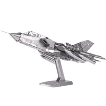 Load image into Gallery viewer, 3D Metal Puzzles for Adult Tornado Fighter Jets DIY Toy Jigsaw Brain Teaser Model Kits Best Birthday Gifts