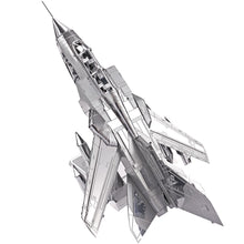 Load image into Gallery viewer, 3D Metal Puzzles for Adult Tornado Fighter Jets DIY Toy Jigsaw Brain Teaser Model Kits Best Birthday Gifts