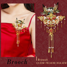 Load image into Gallery viewer, 3D Metal Puzzles Jewelry of the Imperial Palace Earing&amp;Hairpin&amp;Necklace Assembly Model Kits Home Decoration Jigsaw Toy